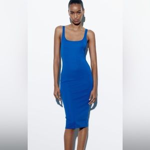 Fitted midi Zara dress
